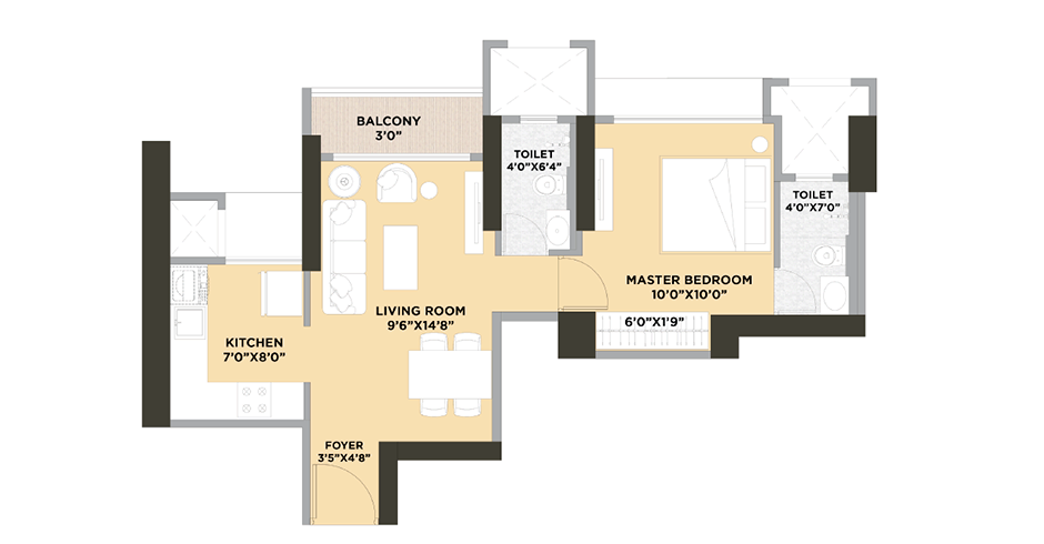 Vakratunda Anantaraa Kolshet Layout Floor Plan Vakratunda Anantaraa Kolshet Layout Floor Plan